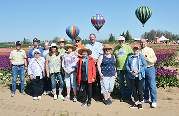 CPPC group at Tulip Festival